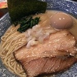 麺や而今 - 帰ってきた！"鰯に乗ったトリトン"(2013/6)