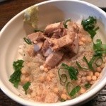 麺や而今 - ニボ茶漬け(2013/6)