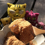 山辺の道 花もり - わらびもち、にゅ～～ん！