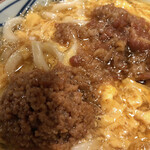 丸亀製麺 - 「肉がさね玉子あんかけ（並）」690円
