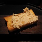 薪鳥新神戸 - 薪火焼きのトースト + 鳥肉のリエット