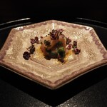 薪鳥新神戸 - 兵庫 松風地鶏 鶏わさ（胸肉 + ささみ）