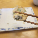 天ぷら よこい - ジューシーな牡蠣