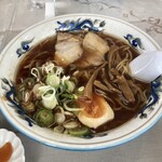 旭川ラーメン ゆーから - 正油ラーメンアップ