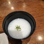 湯浅 - 鶏ガラと卵白のスープ