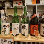 Yukichi - 日本酒飲み比べセット×２