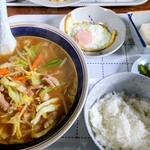 たからや食堂 - みそタンメン
