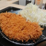 松のや - 料理写真:ロースとんかつ定食 ¥590