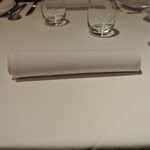 リストランテ カノフィーロ - ２０２３年２月１１日のテーブルセット