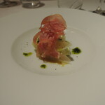 リストランテ カノフィーロ - 日向夏とリコッタチーズ、ハモンセラーノ