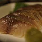 煮込みと惣菜 かん乃 - 〆サバ炙り