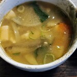 志な乃 - けんちん汁は胡麻油がきーとる