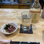 山海房 - お通し　ほたる烏賊　酢みそあえ