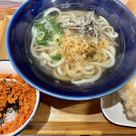 讃岐立食いうどん きりん屋 - Bセット　700円