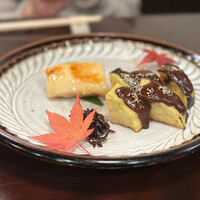 ざくろ 銀座店 - 銀鱈西京焼と米茄子田楽（別途+330円)