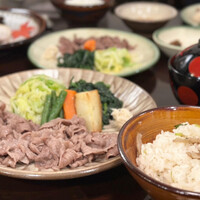 ざくろ 銀座店 - 牛ロースバタ焼き