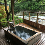 松楓楼 松屋 - 渓流を観ながらの個室露天風呂最高です。