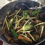 カラチの空 - ビンデイチキン（オクラとチキン）