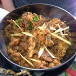 カラチの空 - ゴビ ゴーシュト（カリフラワーとマトン）