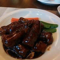 倶楽湾 - 酢豚のアップ