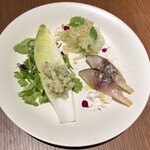thalee ling - 「WEEKEND LUNCH COURSE」(2500円)本日の前菜３種