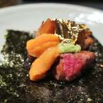 日本焼肉はせ川 別亭 - 気仙沼産ふかひれと黒毛和牛の贅沢巻き