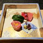 日本焼肉はせ川 別亭 - 下浦産石鯛椿見立て/