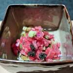 日本焼肉はせ川 別亭 - 黒鮑と黒毛和牛のリゾット仕立て