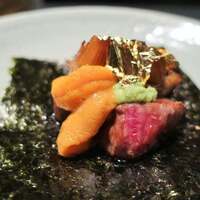 日本焼肉はせ川 別亭 銀座店 - 気仙沼産ふかひれと黒毛和牛の贅沢巻き
