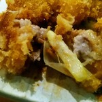 ゑびす - バラ肉とネギ