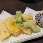 酒宴 菜乃庵 - 野菜の天ぷら