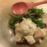 ぽっくる亭 - アボカド系のサラダ