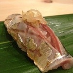 すし屋の磯重 - 炙り鯵