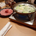 肉庵 小滝野 - メインのしゃぶしゃぶです