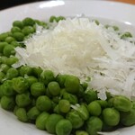 Saizeriya - 柔らか青豆とペコリーノチーズのサラダ ¥200