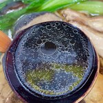 石田屋水戸藩らーめん - 鶏肉の脂がたっぷり