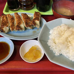 龍門 - 餃子ライス