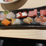 馳走処ゆうき - 刺身盛り合わせ