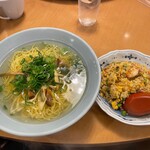 南海飯店 - ネギラーメンセット