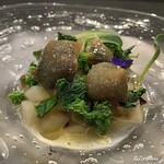 カーサ・デル・チーボ - 海鼠のマリネとマチュドニア