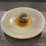 カーサ・デル・チーボ - 帆立貝柱と北寄貝のリーソ･アル･サルト