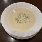 キッツビュール - 本日のランチのスープ