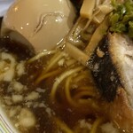 塩そば専門店 桑ばら - 背脂青唐辛子そば