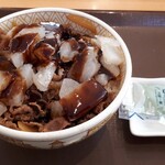 すき家 - ふろふき牛丼　680円