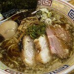 塩そば専門店 桑ばら - 背脂青唐辛子そば