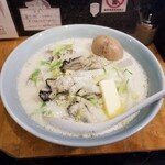 塩そば専門店 桑ばら - 地御前産牡蠣ホワイト