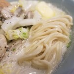 塩そば専門店 桑ばら - 地御前産牡蠣ホワイト