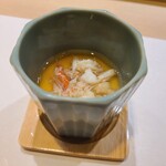 八重洲 鮨 海味 - ズワイガニの茶碗蒸し