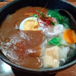 Tamaki - たま樹特製カレーうどん　平麺