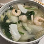 中国料理 桃谷樓　 - 海鮮湯麺様です